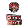 Zkittlez Pre - Labeled 3.5g Self - Seal Tins - 60pcs
