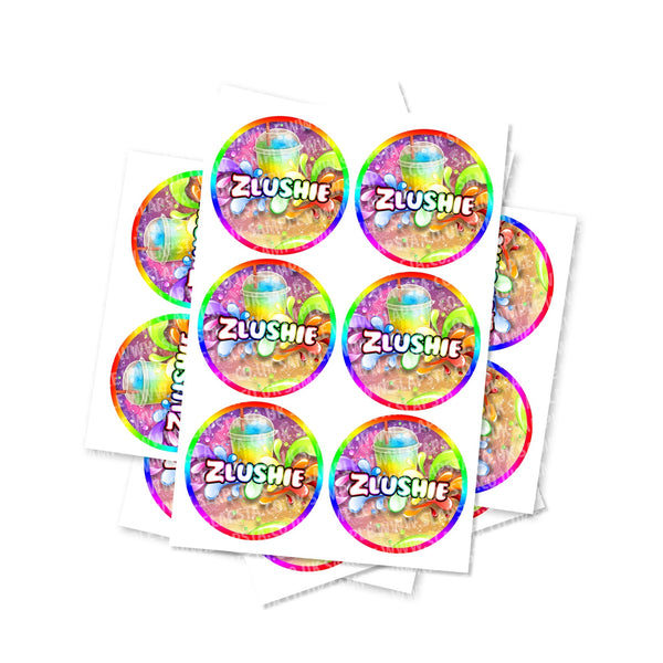 Zlushie Circular Stickers - SLAPSTA