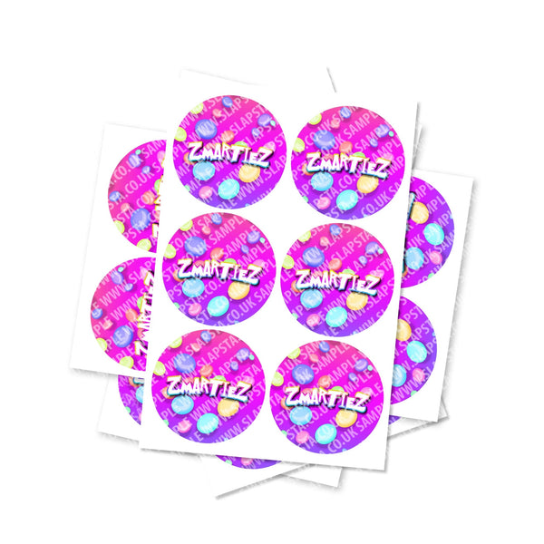 Zmartiez Circular Stickers - SLAPSTA