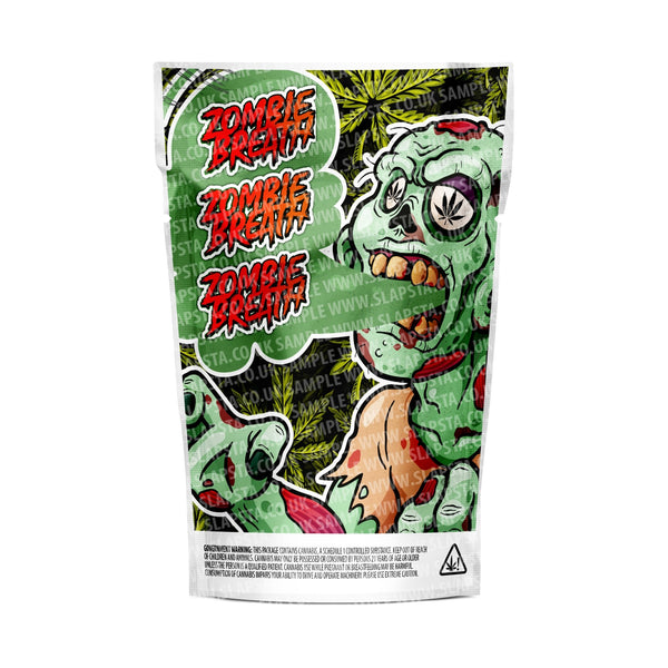 Zombie Breath Mylar Pouches Pre-Labeled - SLAPSTA