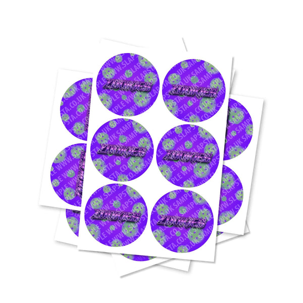 Zookies Circular Stickers - SLAPSTA