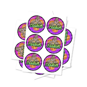 Zookies Circular Stickers