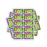 Zour Apple Rectangle / Pre - Roll Labels - Pre - Roll (10.16cm x 6.7cm)